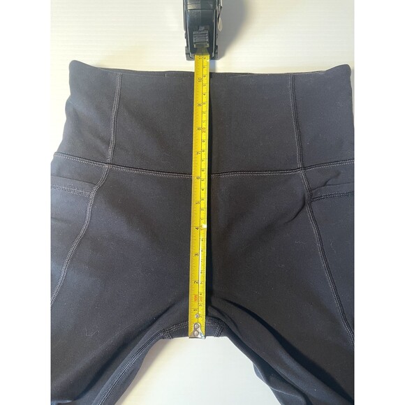 Athleta Inclination Moto Tight Leggings Womens XS Black Stretch Pockets - Picture 10 of 11